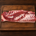 Pork belly with ribs