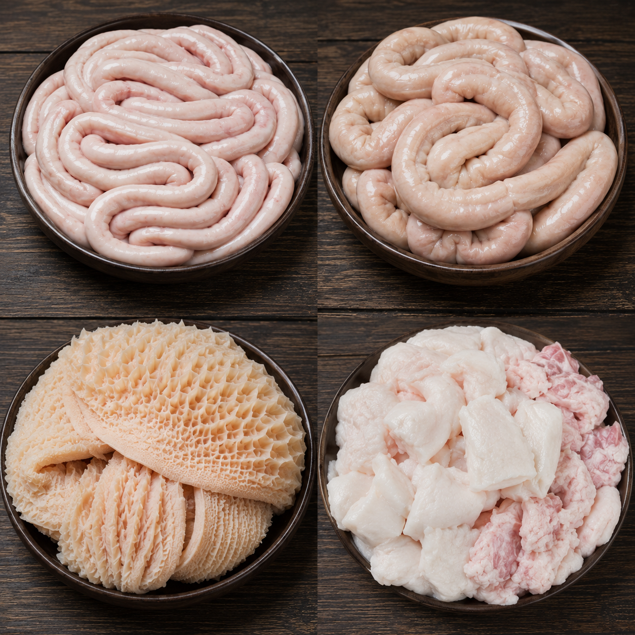Intestines - small.large.flower.fat